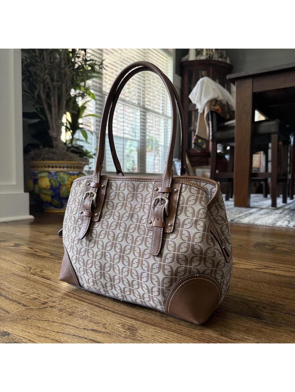 Fossil Y2K Monogram Satchel Bag 🤎